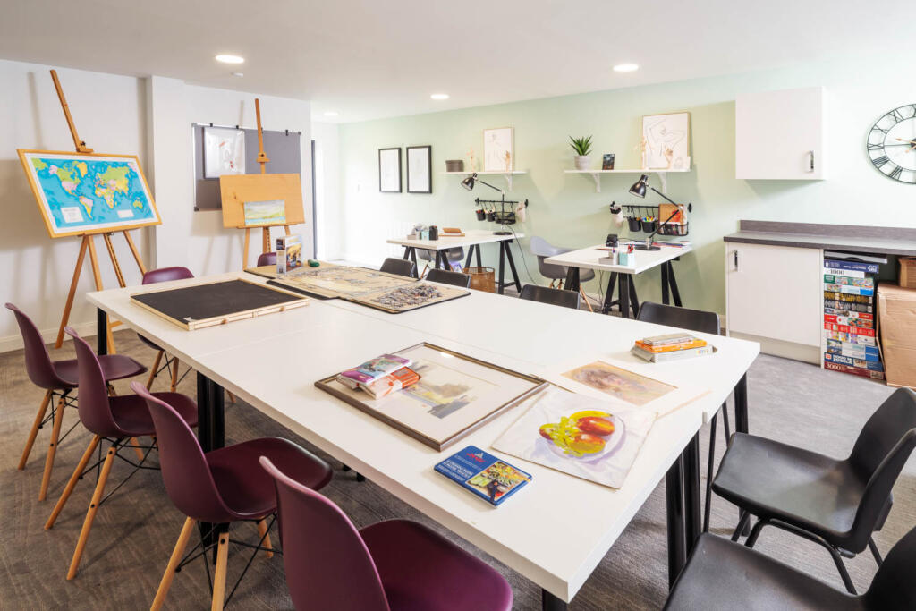 Herriot Gardens, Sunderland - Communal Hobbies Room  