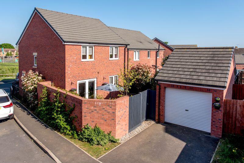 Rear elevation and garage