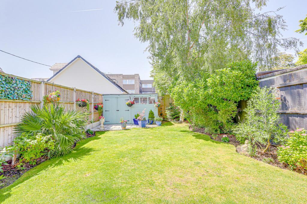 southerly facing garden