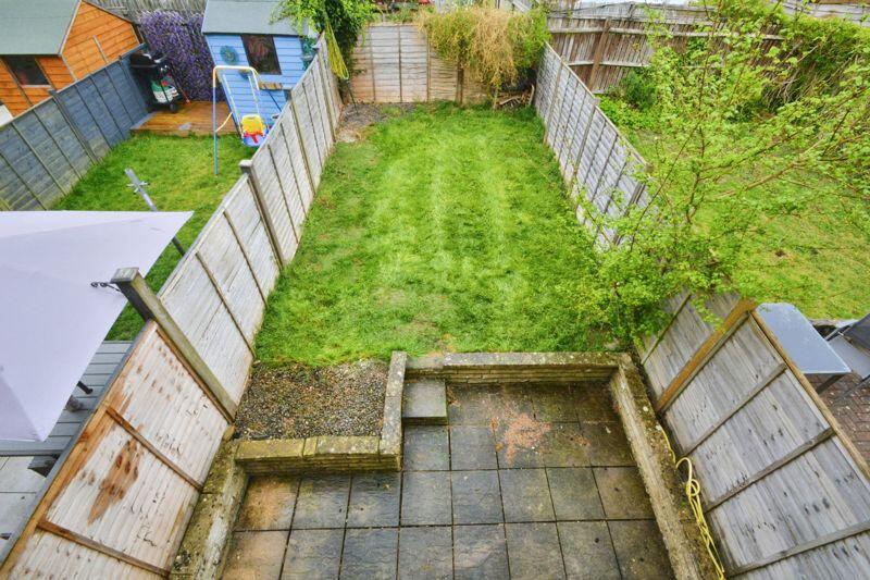 View of garden from bedroom