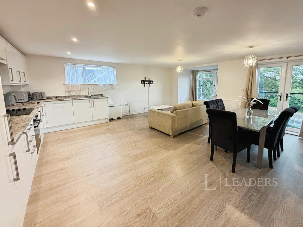 Reception Room and Kitchen