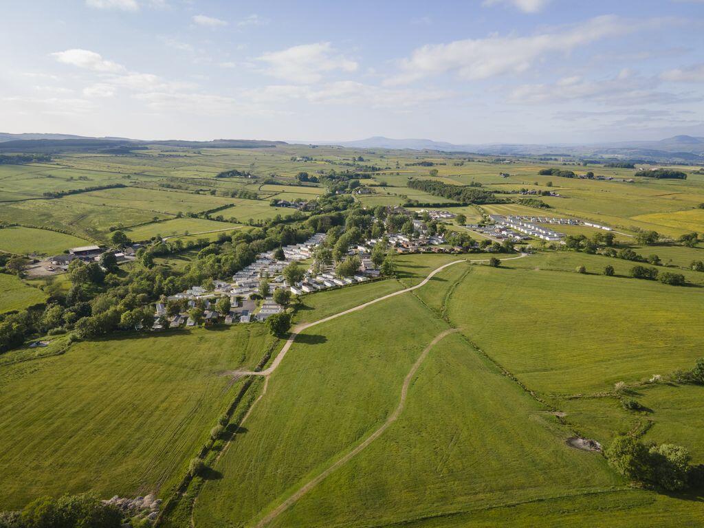2023 Bowland Fell Yorkshire Aerial Drone Park View