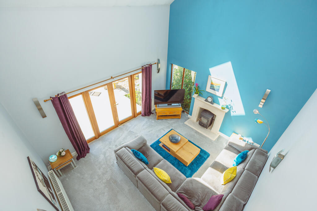Balcony View Of Living Room