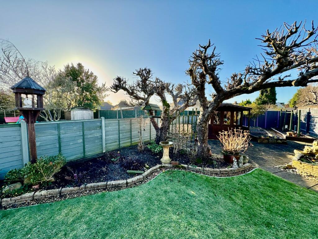 Garden Borders &amp; Apple Trees