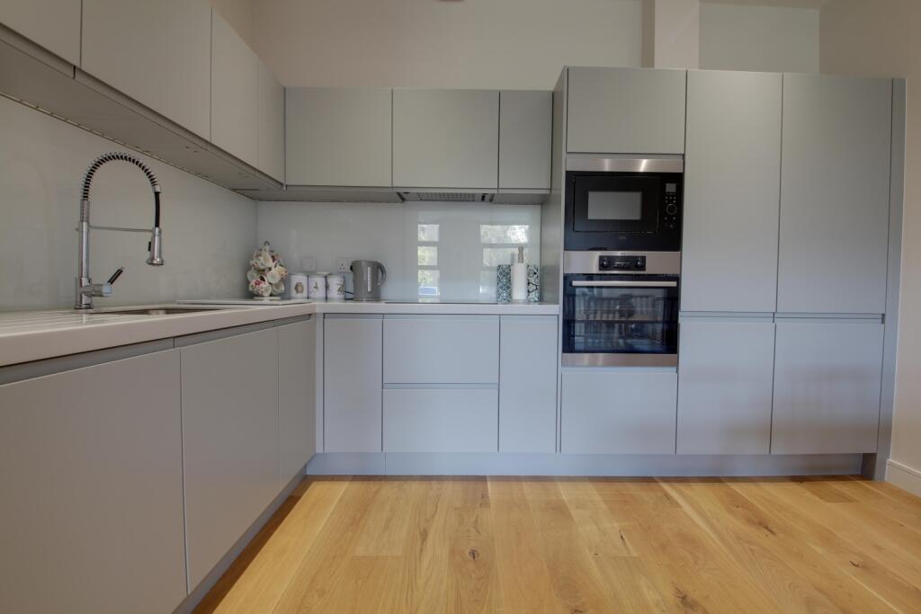 Kitchen and dining area