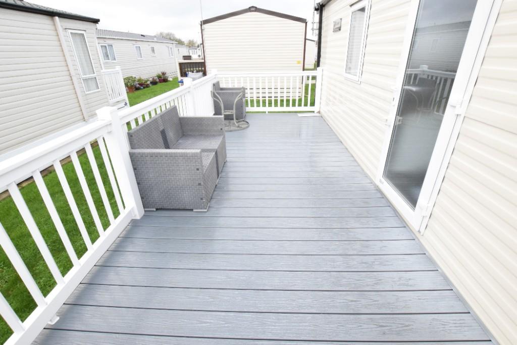 Outside decking area