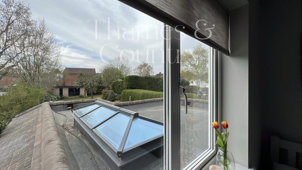Bedroom 4 view of back garden