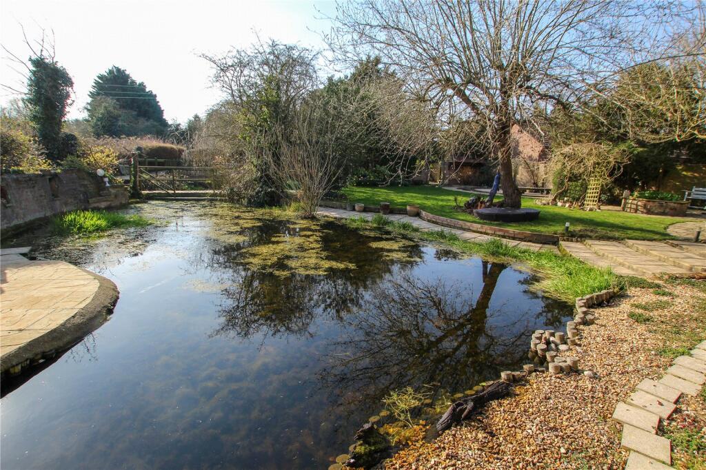 Rear Garden/Pond.