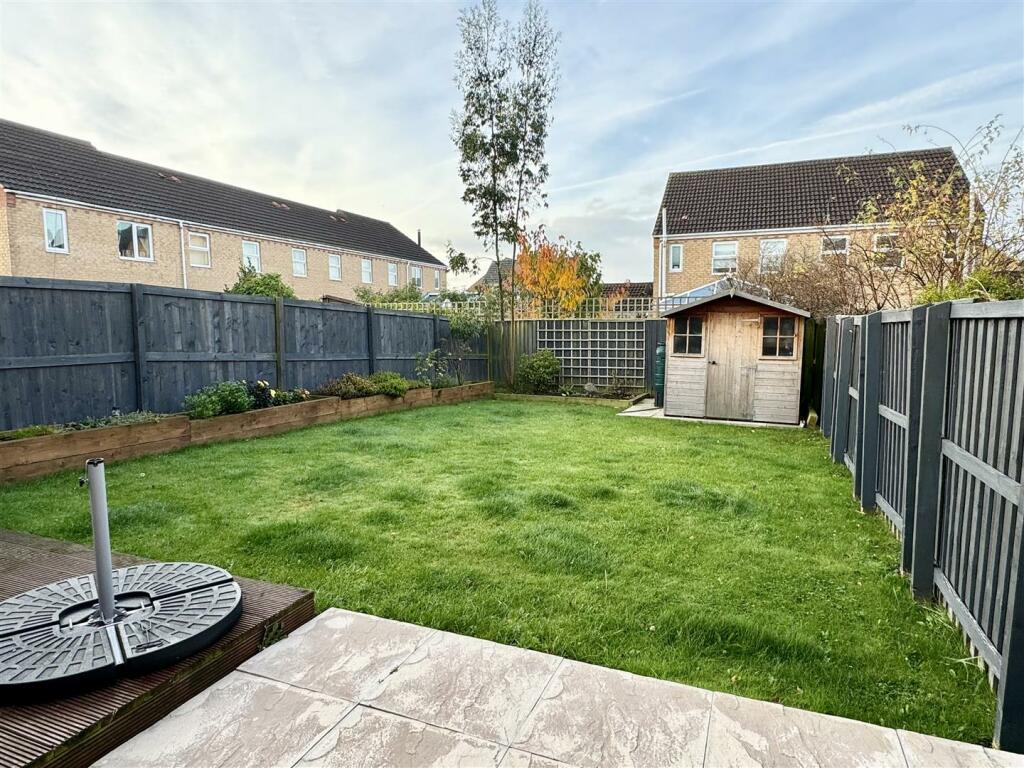 Rear garden