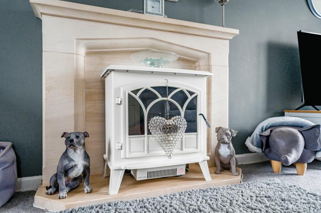 Feature fireplace