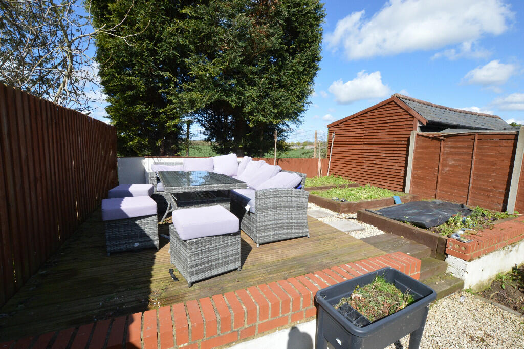 Rear Decking Area