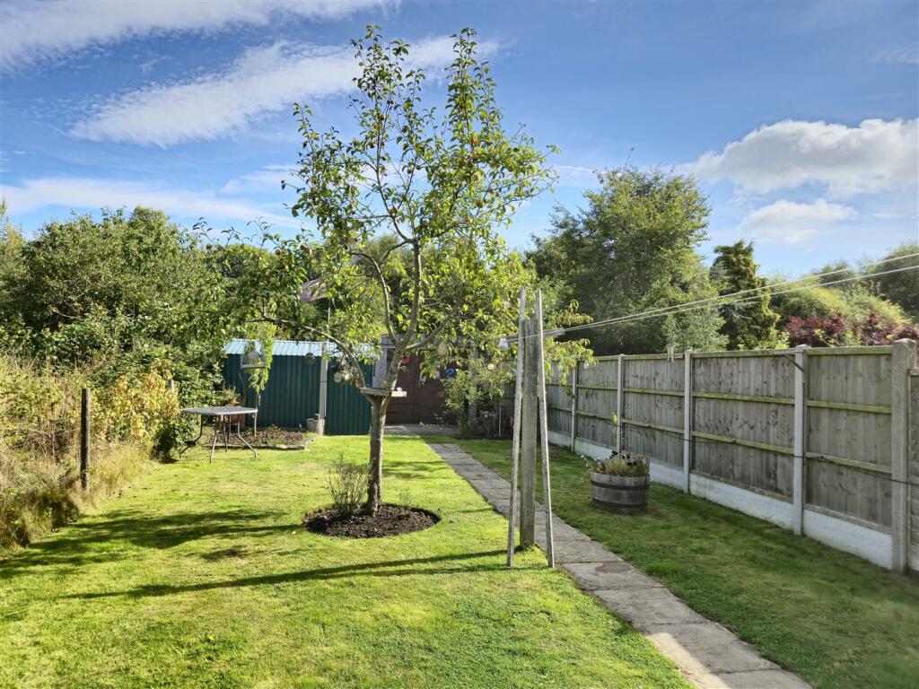 Private Rear Garden