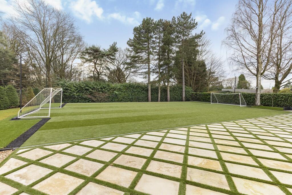 Floodlit football pi