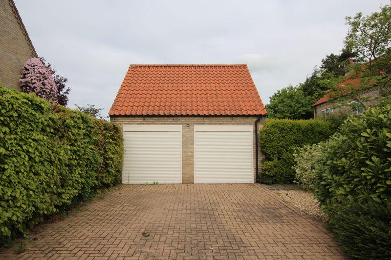 Double garage