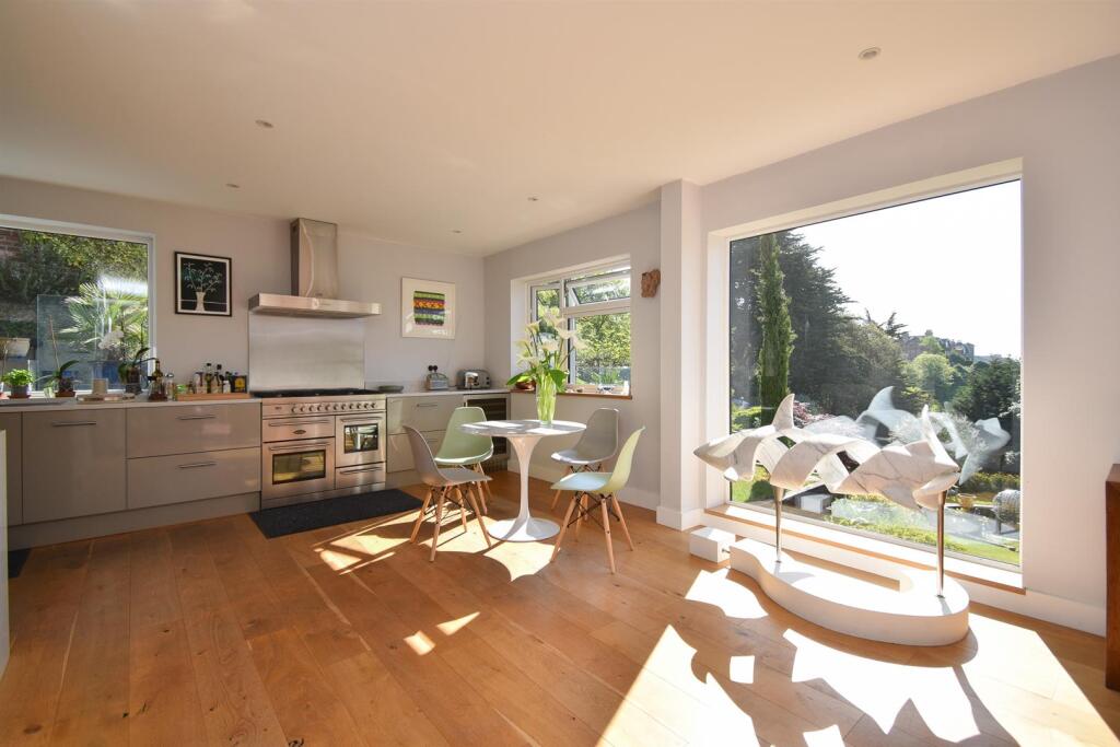 Open plan living space