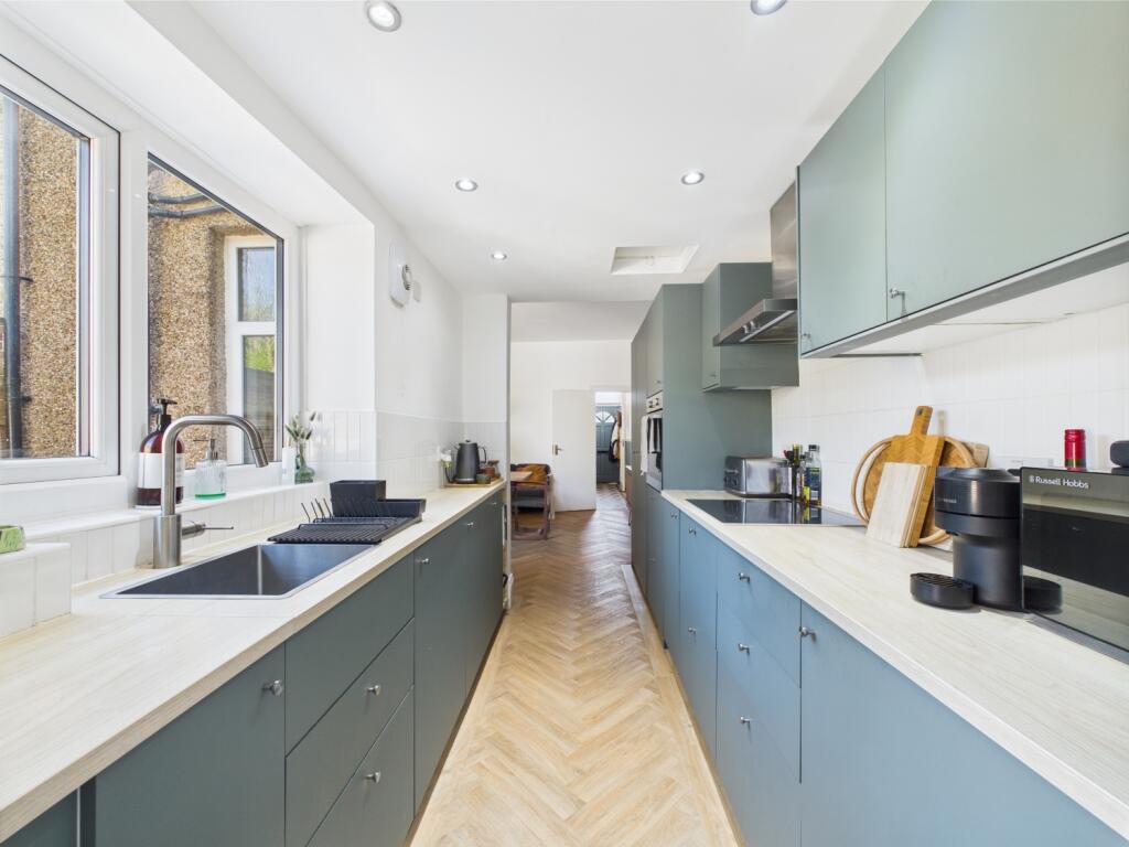 Kitchen open to Living Dining