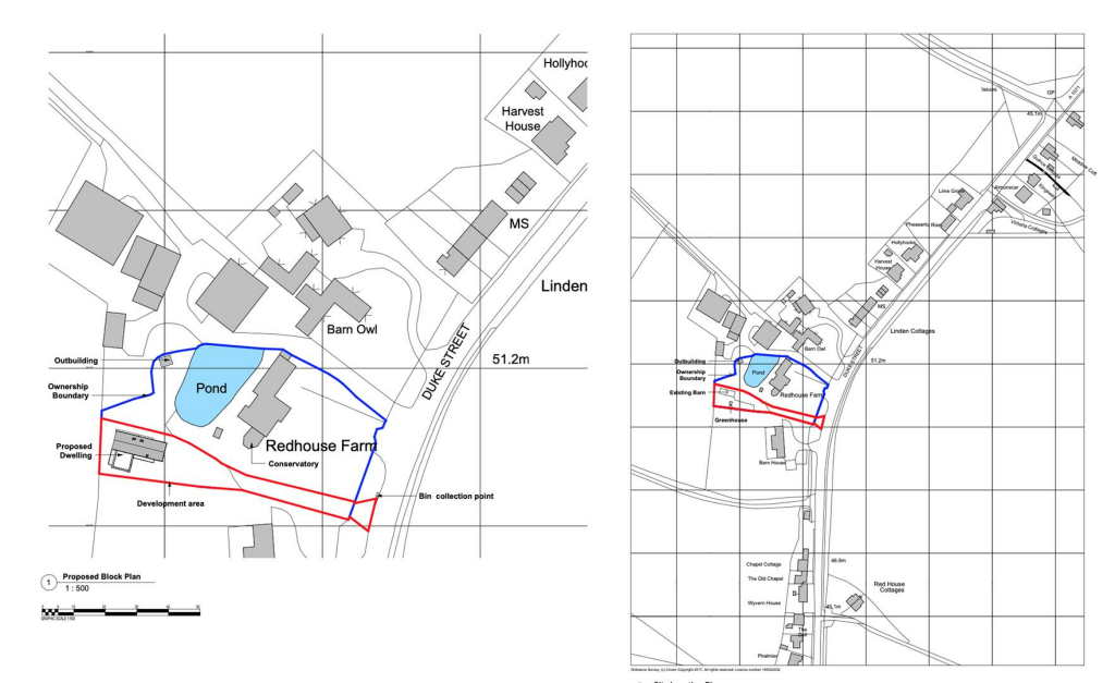 Revised site plan