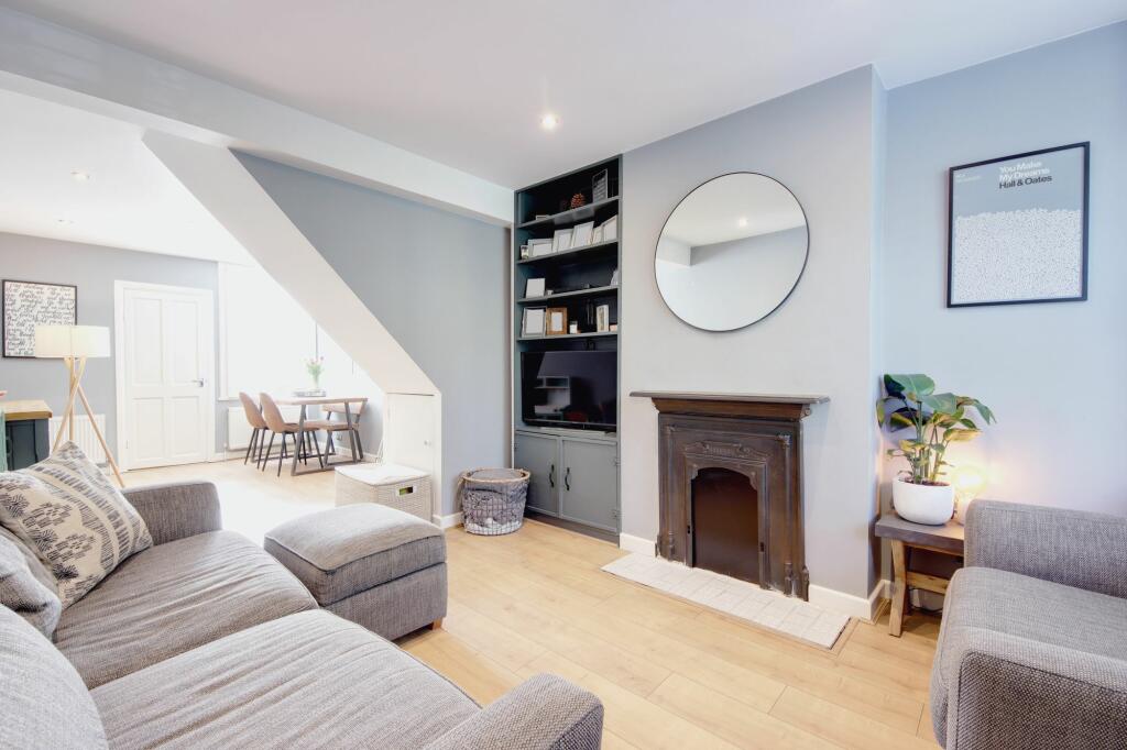 Open-plan living area