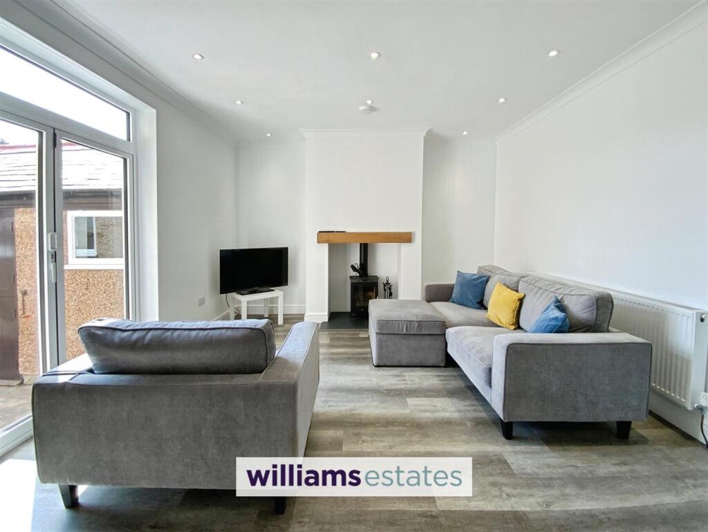 open plan sitting room