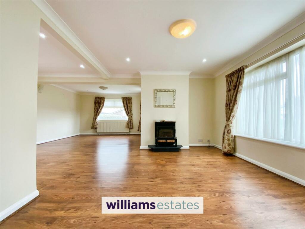 open plan living room