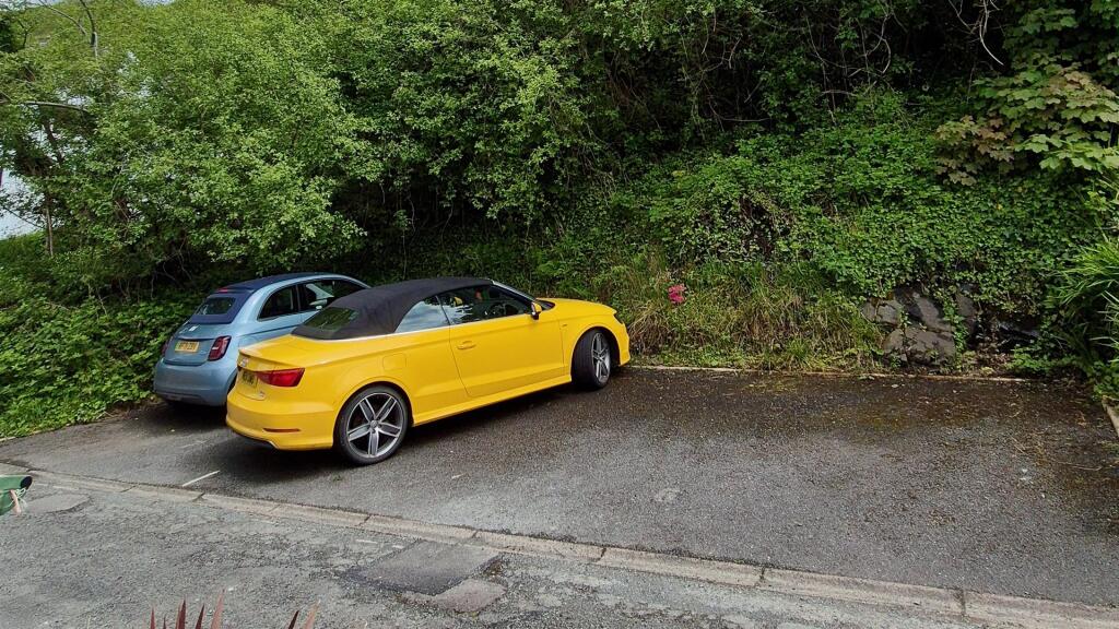 two parking spaces