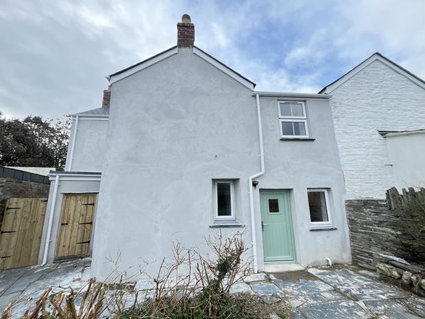 Rear of property