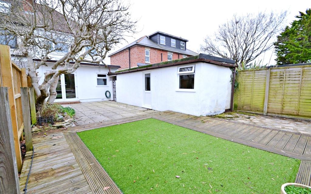 Rear garden