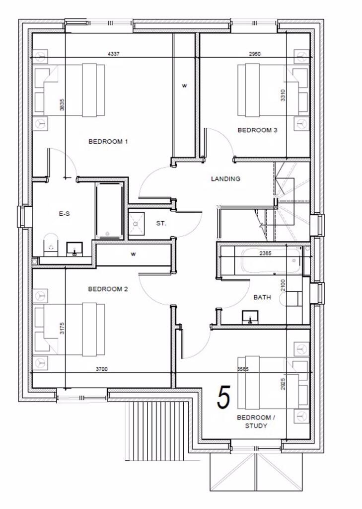 First Floor - Plot 5
