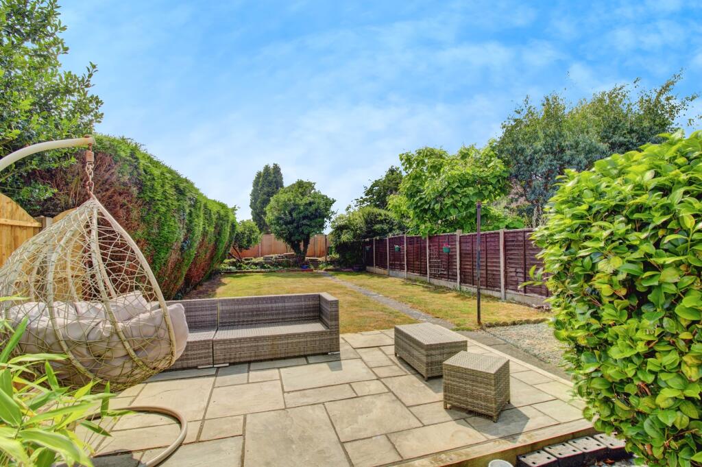 Rear Patio &amp; Lawn