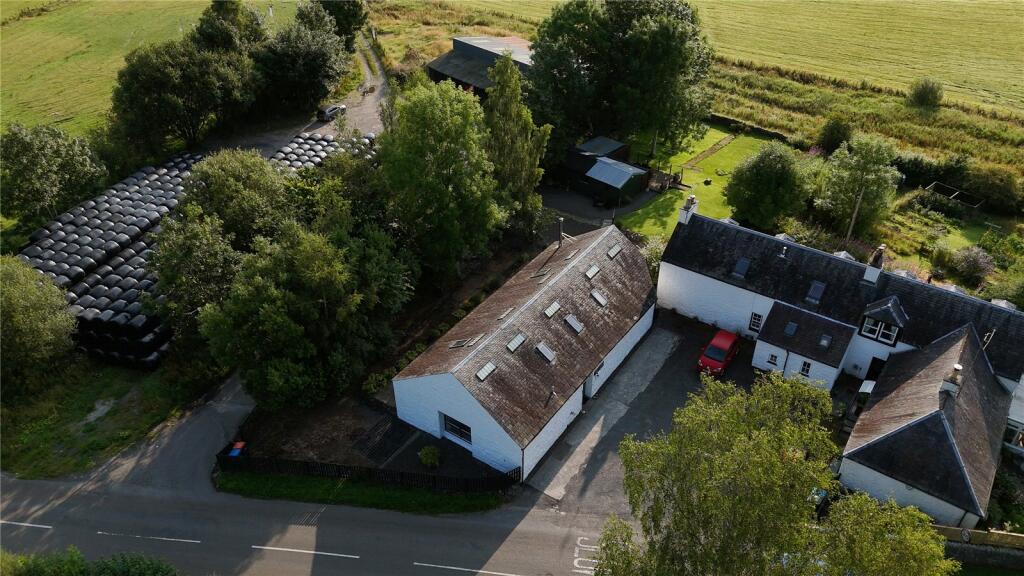 Aerial Of Byre