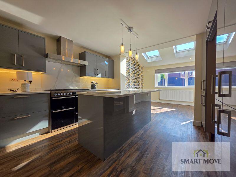 Kitchen into Breakfast Room