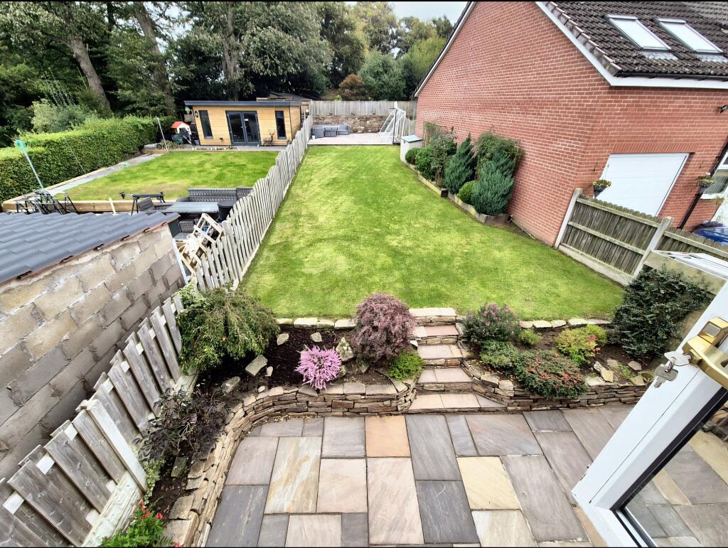 Rear garden