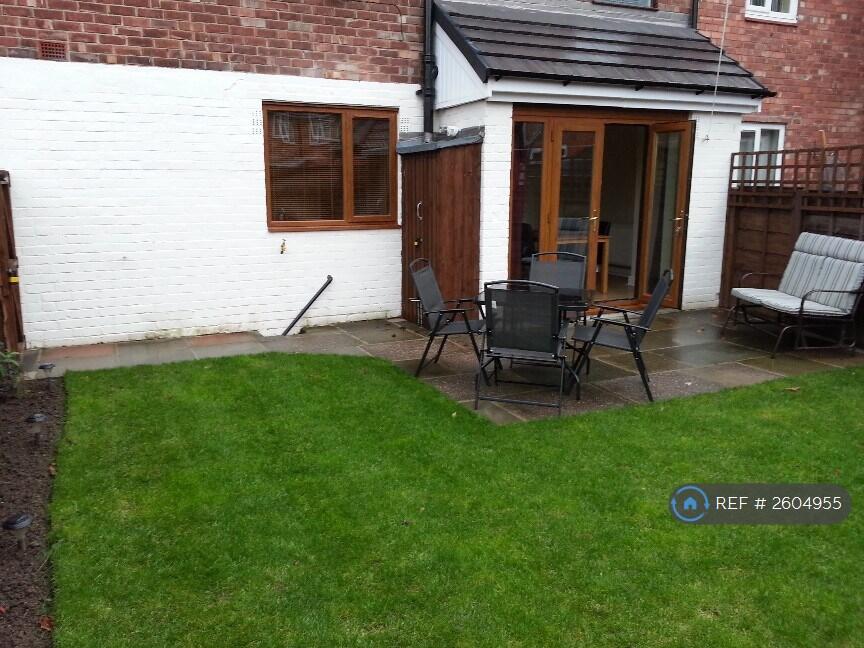 Rear Landscape Garden And Patio