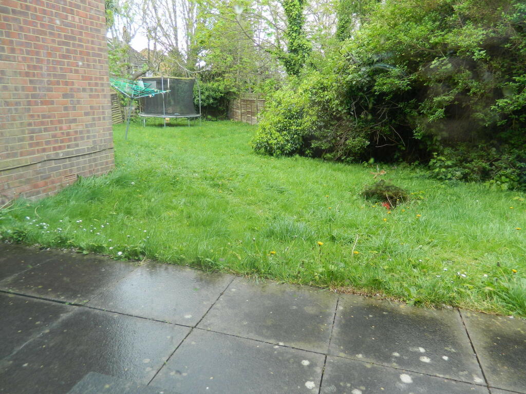 private patio area