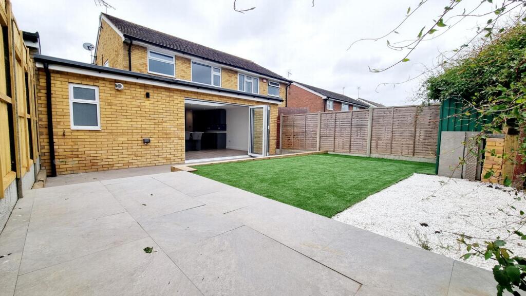 Raised Rear Garden