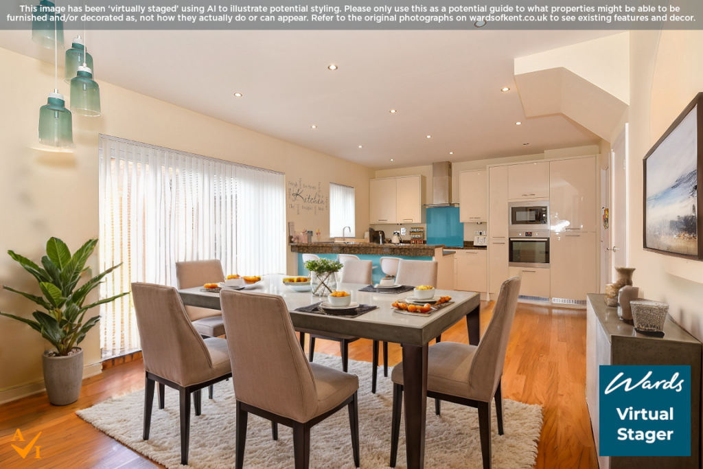 Kitchen/Diner - Virtually Staged