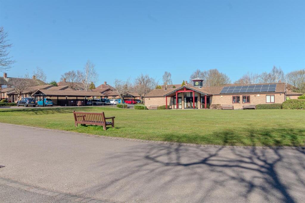 Grounds and residents' community building.
