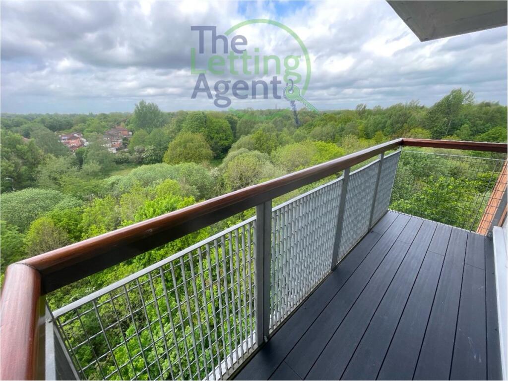 View from 1st Double Bedroom's Balcony - over Heat