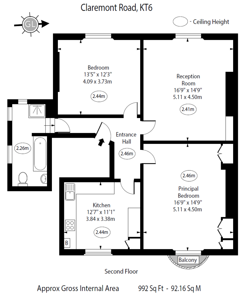 64 Claremont Road, Surbiton KT6 4RH