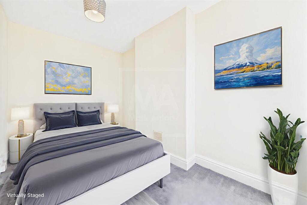 Virtual Staged Bedroom Two