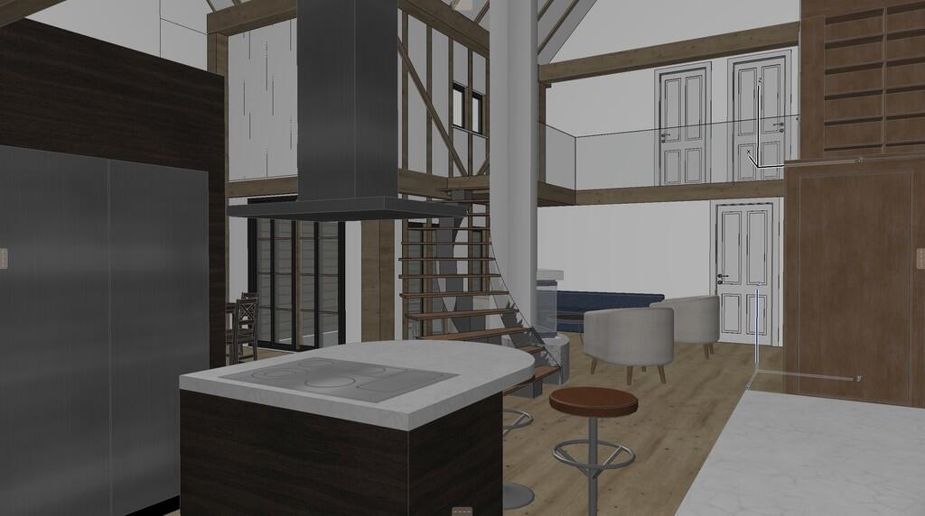 Barn 1 - Kitchen ...