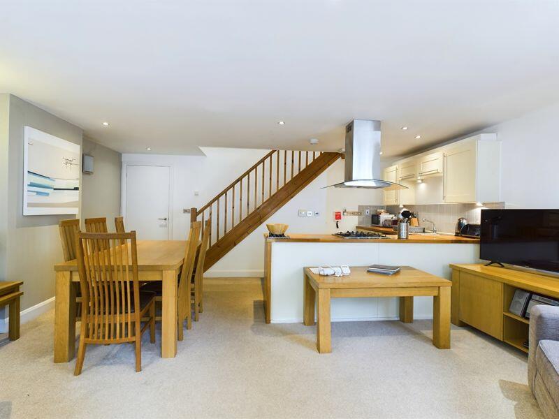 Open plan living room