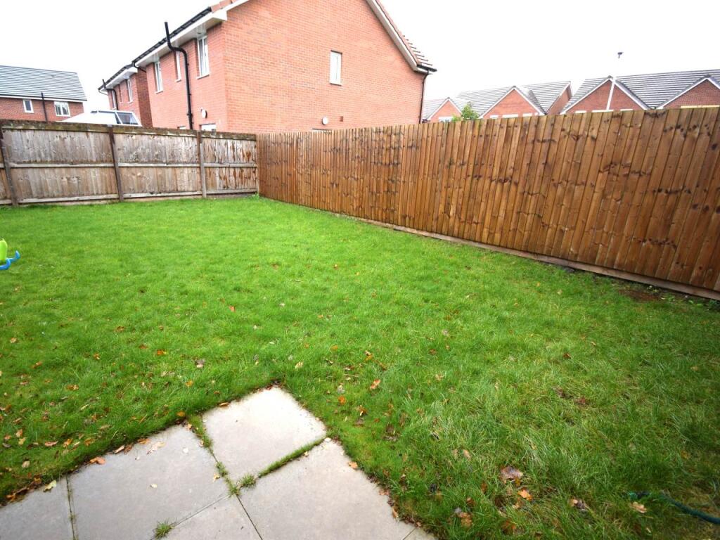 Rear garden