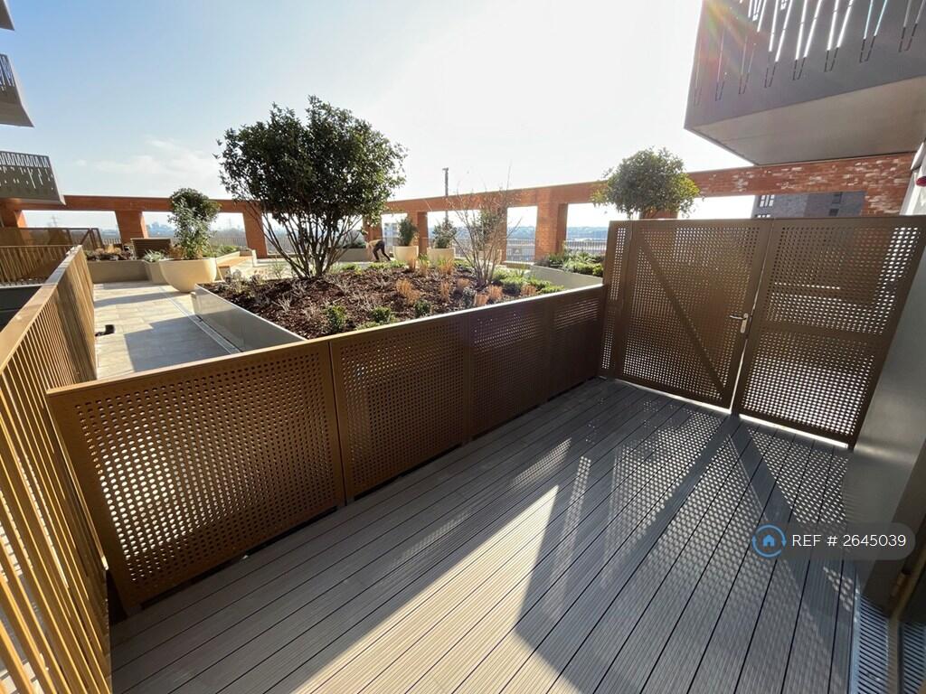 Private Terrace Viewing The Residents' Garden