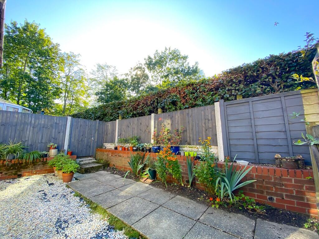 Rear garden