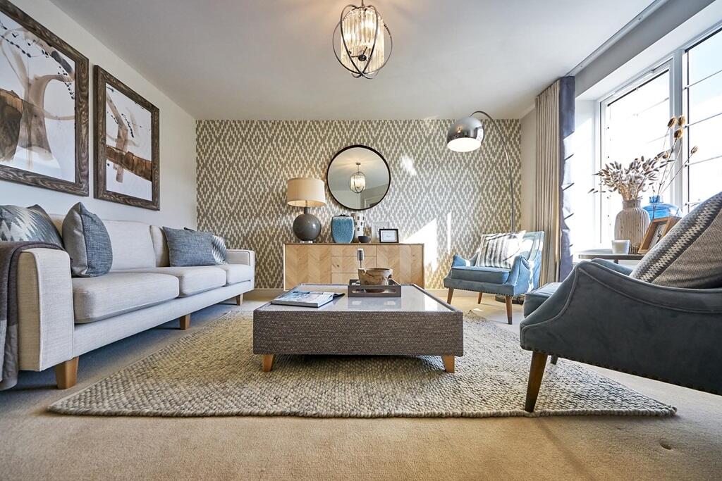 Relax and unwind in the lounge - typical Taylor Wimpey home