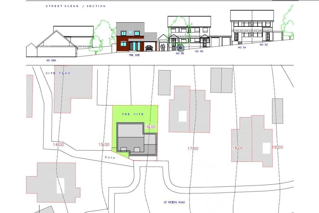 Land to the East of 58 St Peters Road, Portishead 
