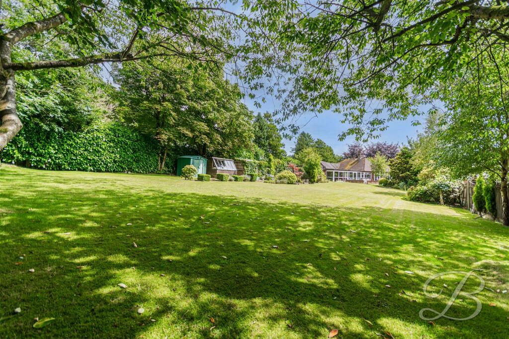 Rear garden