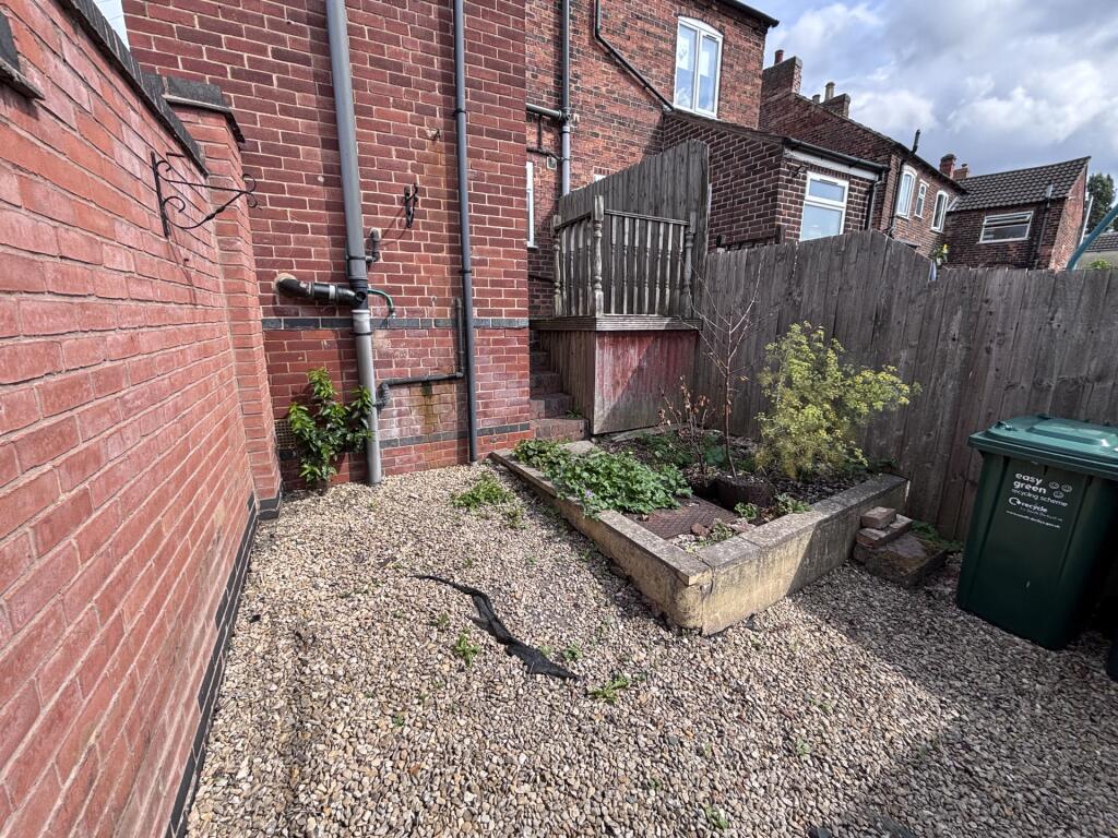Rear garden