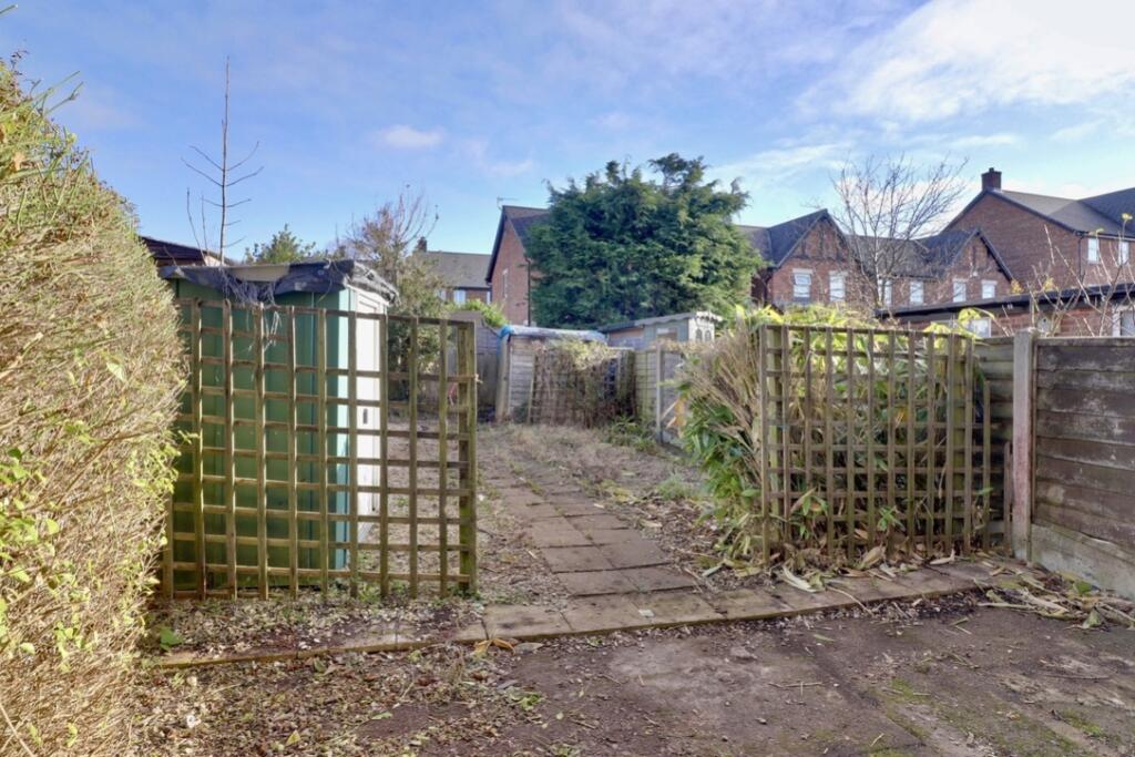 Rear garden